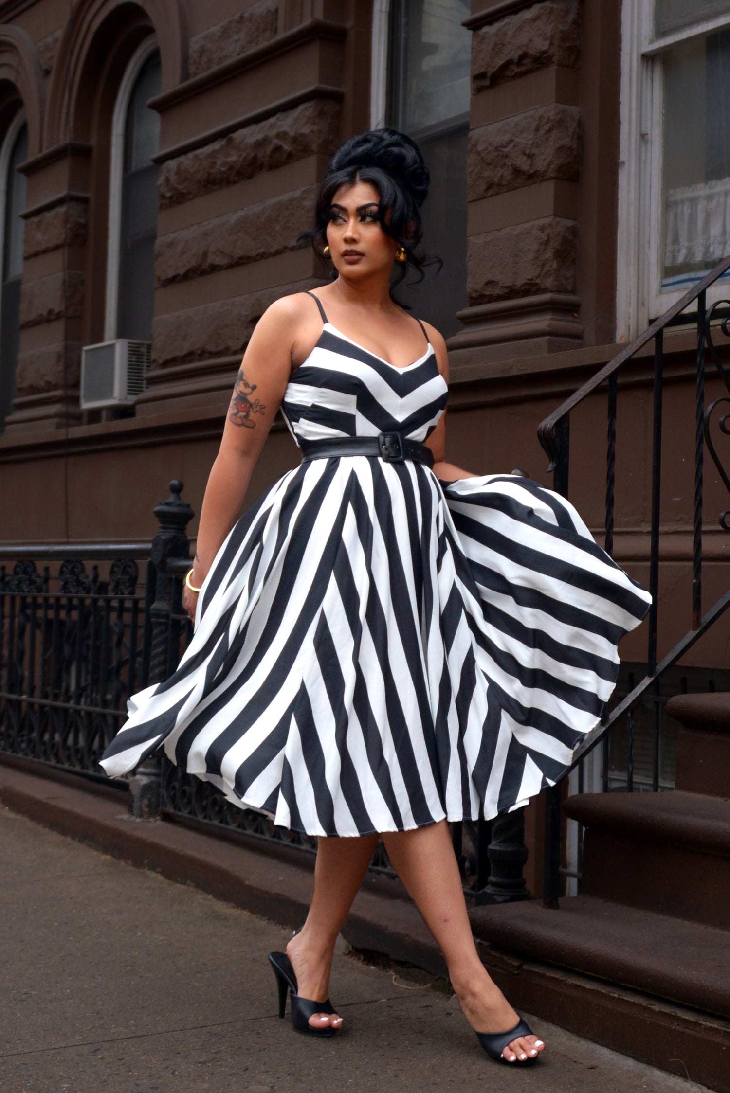 Mark Stripe | Shop by Fabric | Pinup Girl Clothing