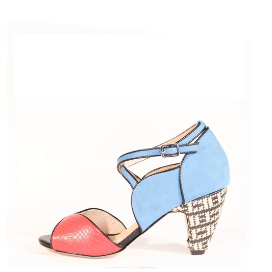 Nelly Colorblock Heels