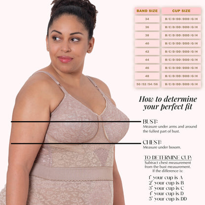 Longline Wireless Expandable Cup Bra | Rago