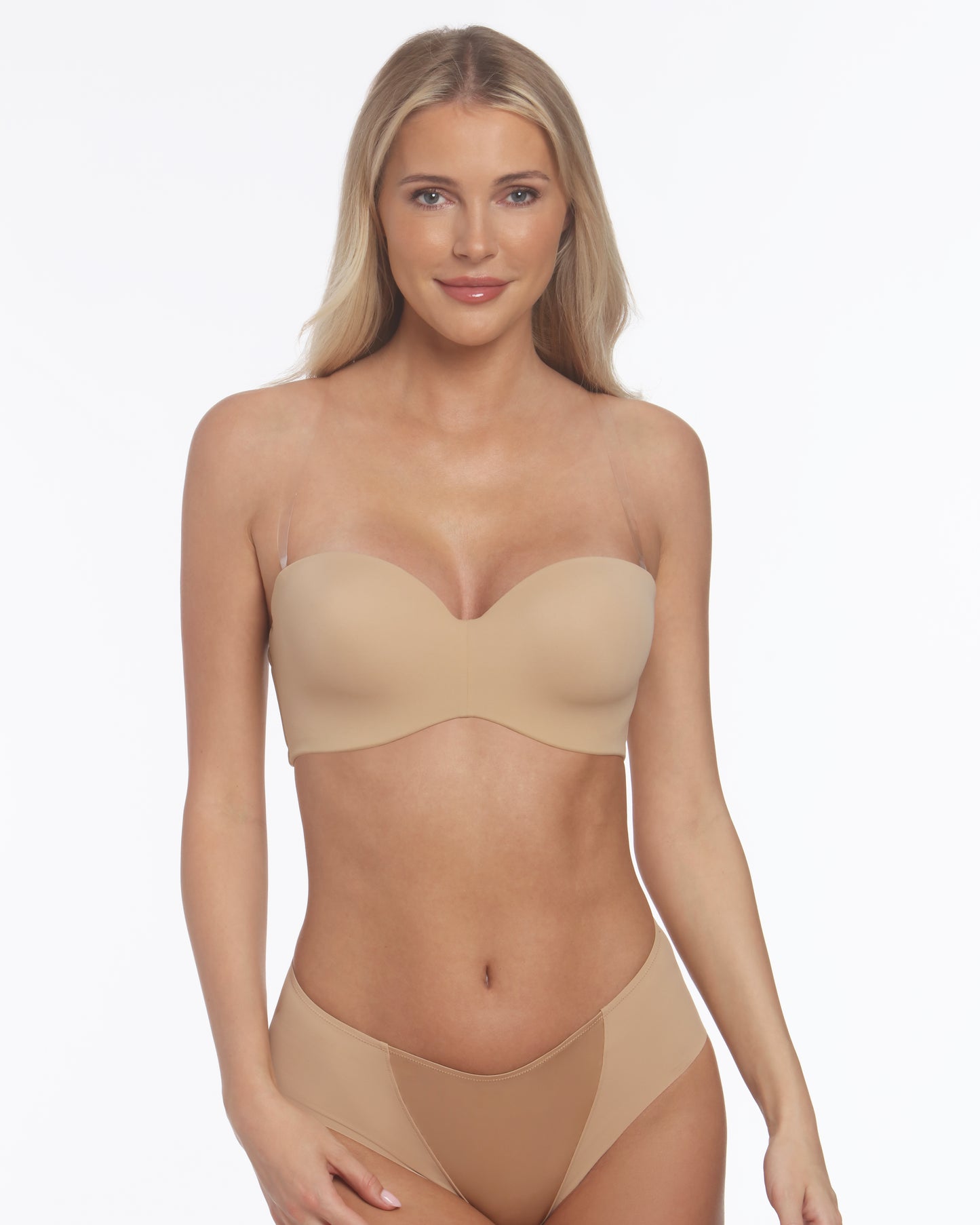 Classic Curve Convertible Bra in Natural Beige | Pinup Girl Clothing