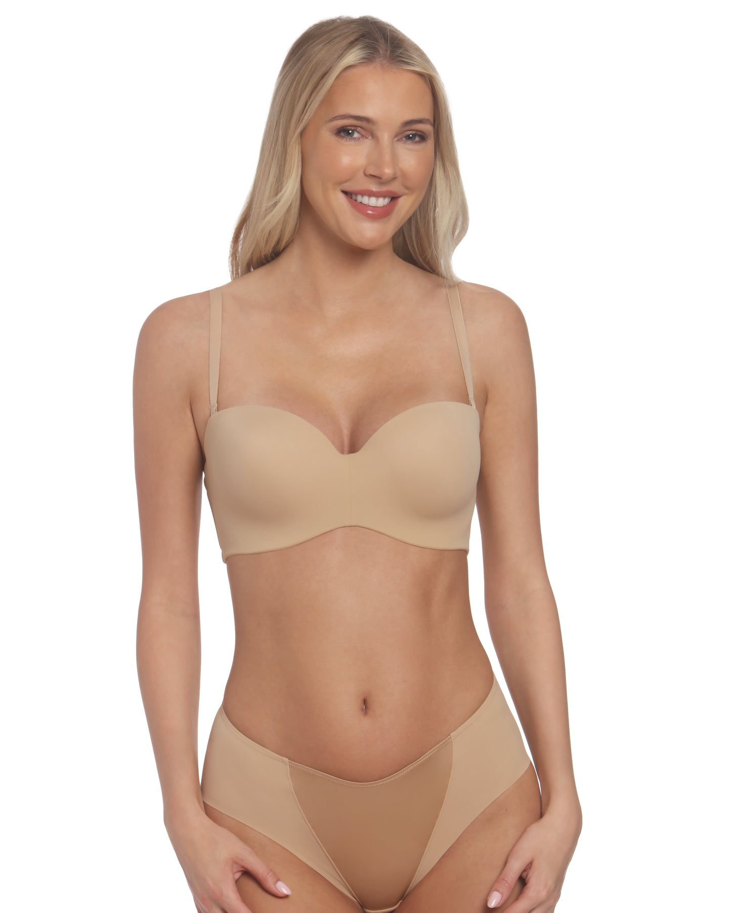 Classic Curve Convertible Bra in Natural Beige | Pinup Girl Clothing