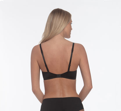 Support System Convertible Plunge Bra in Black | Pinup Girl Clothing