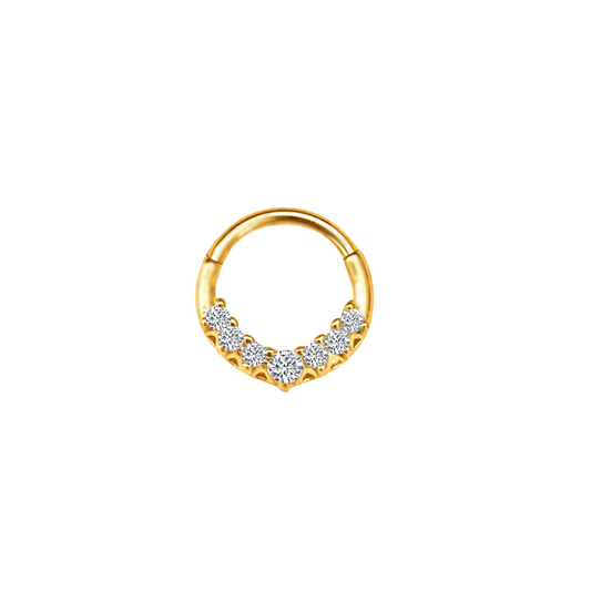 Laurel Huggie Hoop Cartilage Earring