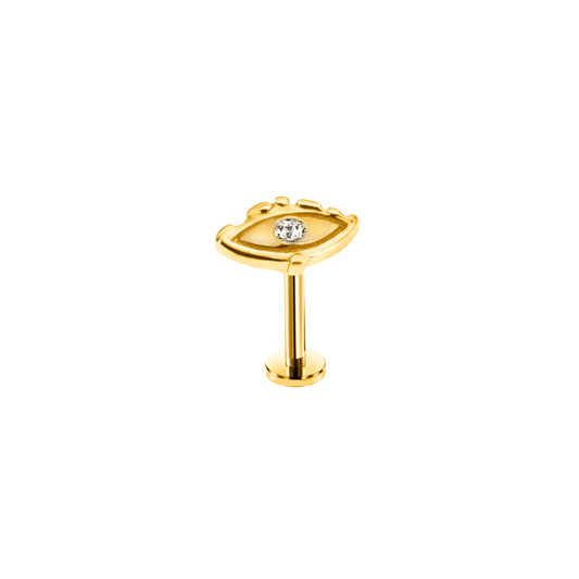 Lisa Evil Eye Flatback Earring