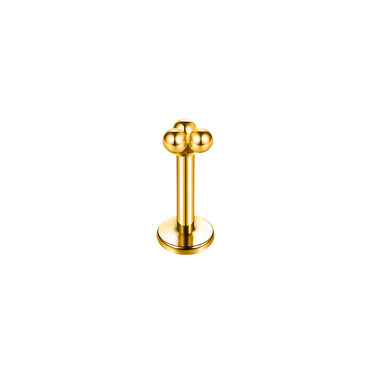 Sophie Triple Beaded Cartilage Flatback Earring