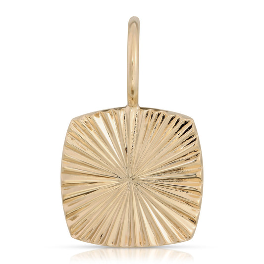 Diana 10K Gold Plated Vintage Charm | Silver or Gold | Eklexic Jewelry