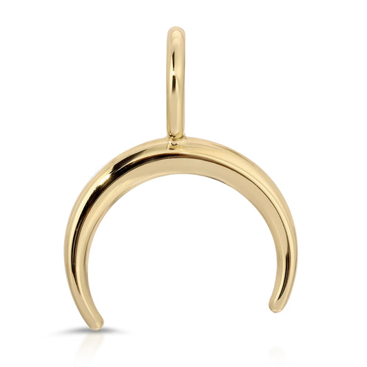 Crescent Moon Pendant | Gold or Silver | Eklexic Jewelry